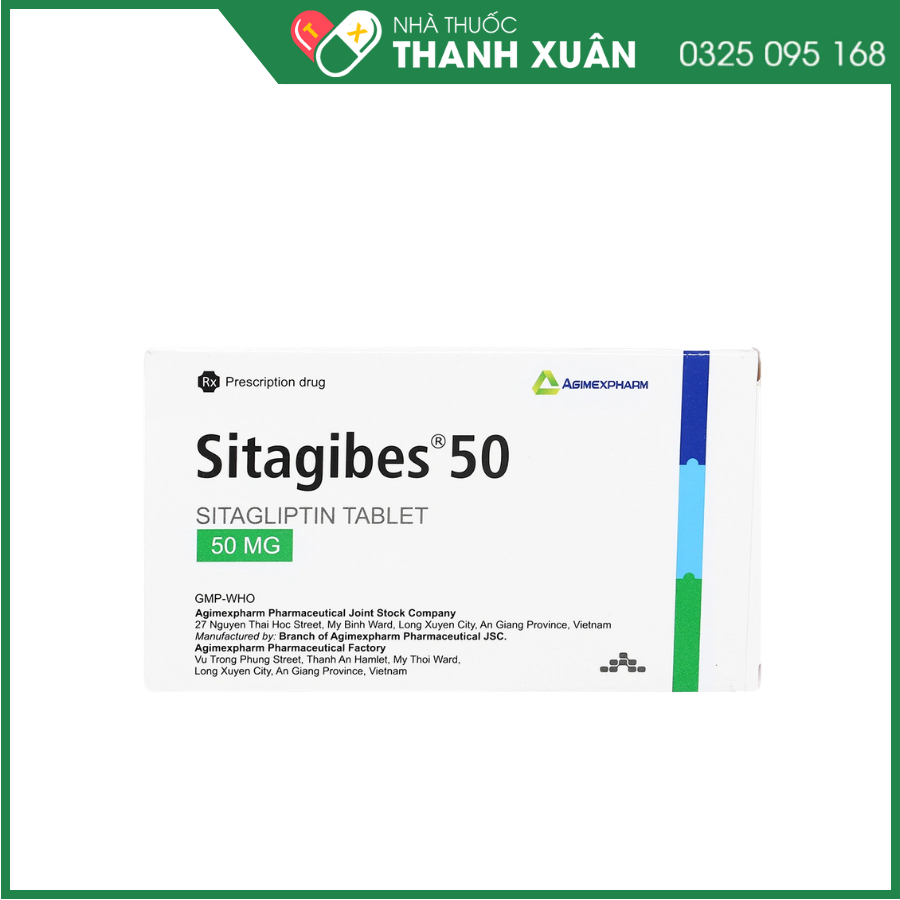 Thuốc Sitagibes 50 điều trị đái tháo đường